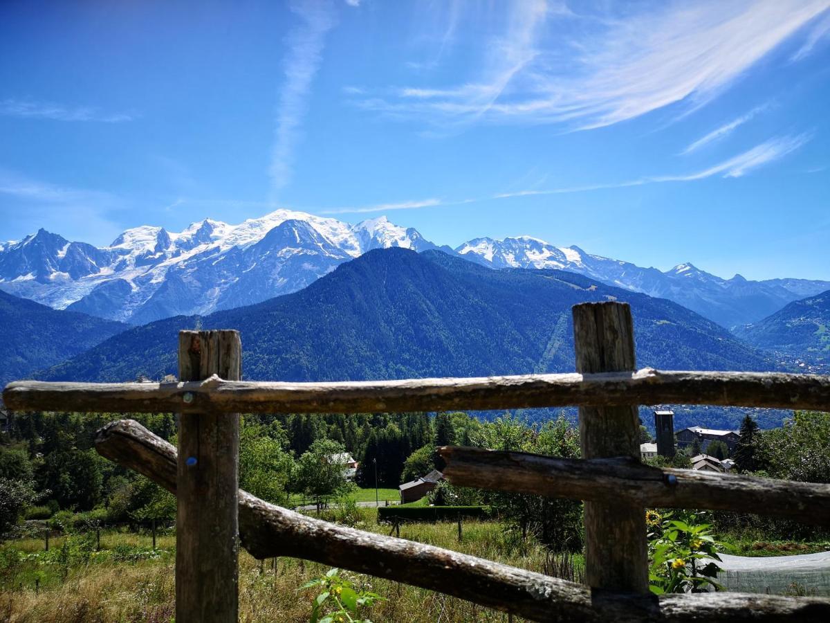 Duo Des Alpages Vue Exceptionnelle Sur Le Mont Blc Apartment Saint-Gervais-les-Bains Ngoại thất bức ảnh