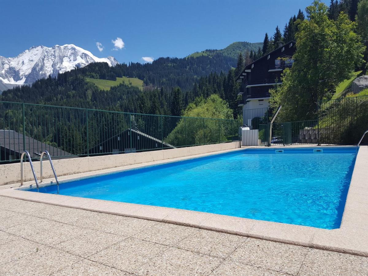 Duo Des Alpages Vue Exceptionnelle Sur Le Mont Blc Apartment Saint-Gervais-les-Bains Ngoại thất bức ảnh