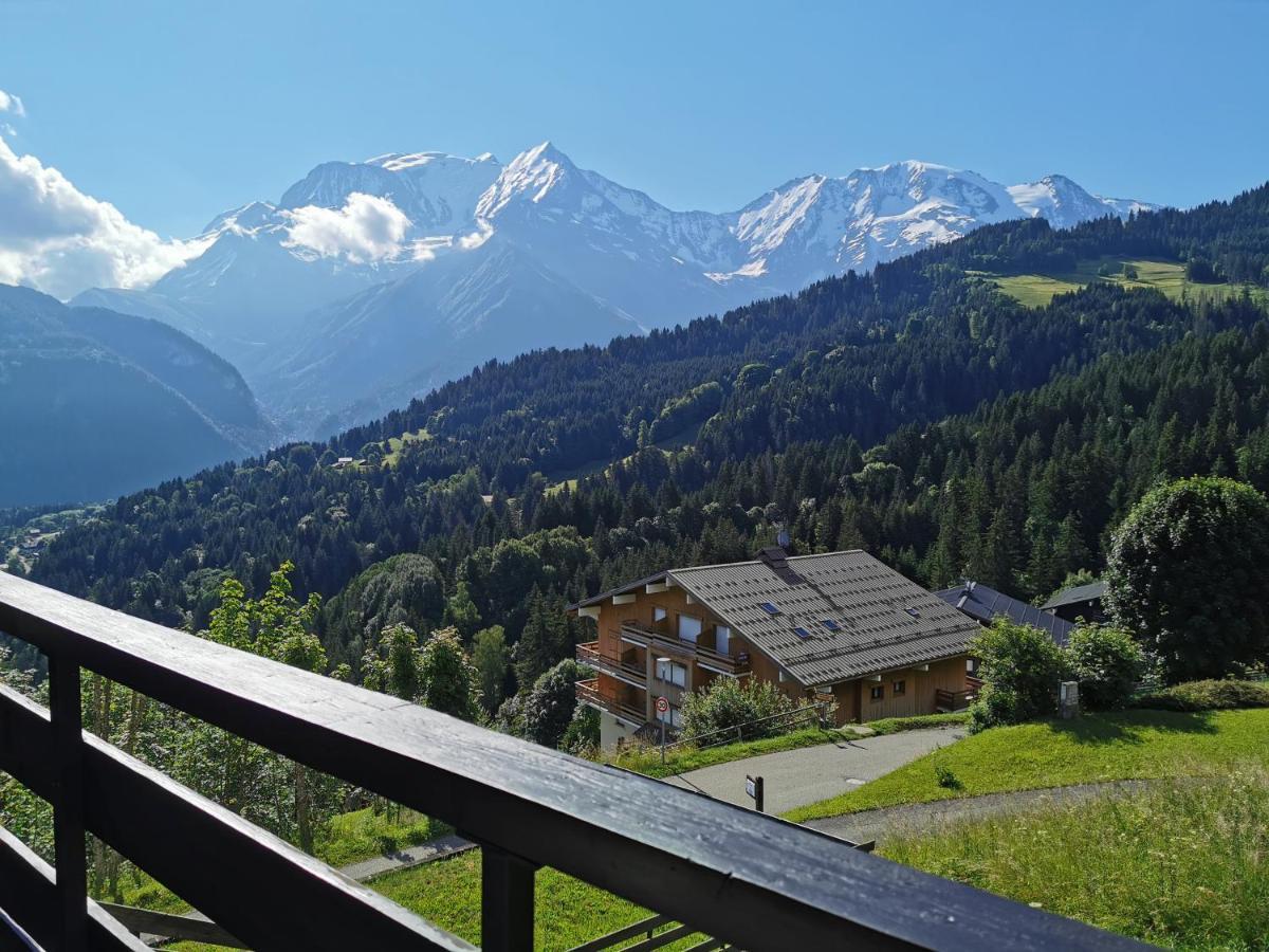 Duo Des Alpages Vue Exceptionnelle Sur Le Mont Blc Apartment Saint-Gervais-les-Bains Ngoại thất bức ảnh