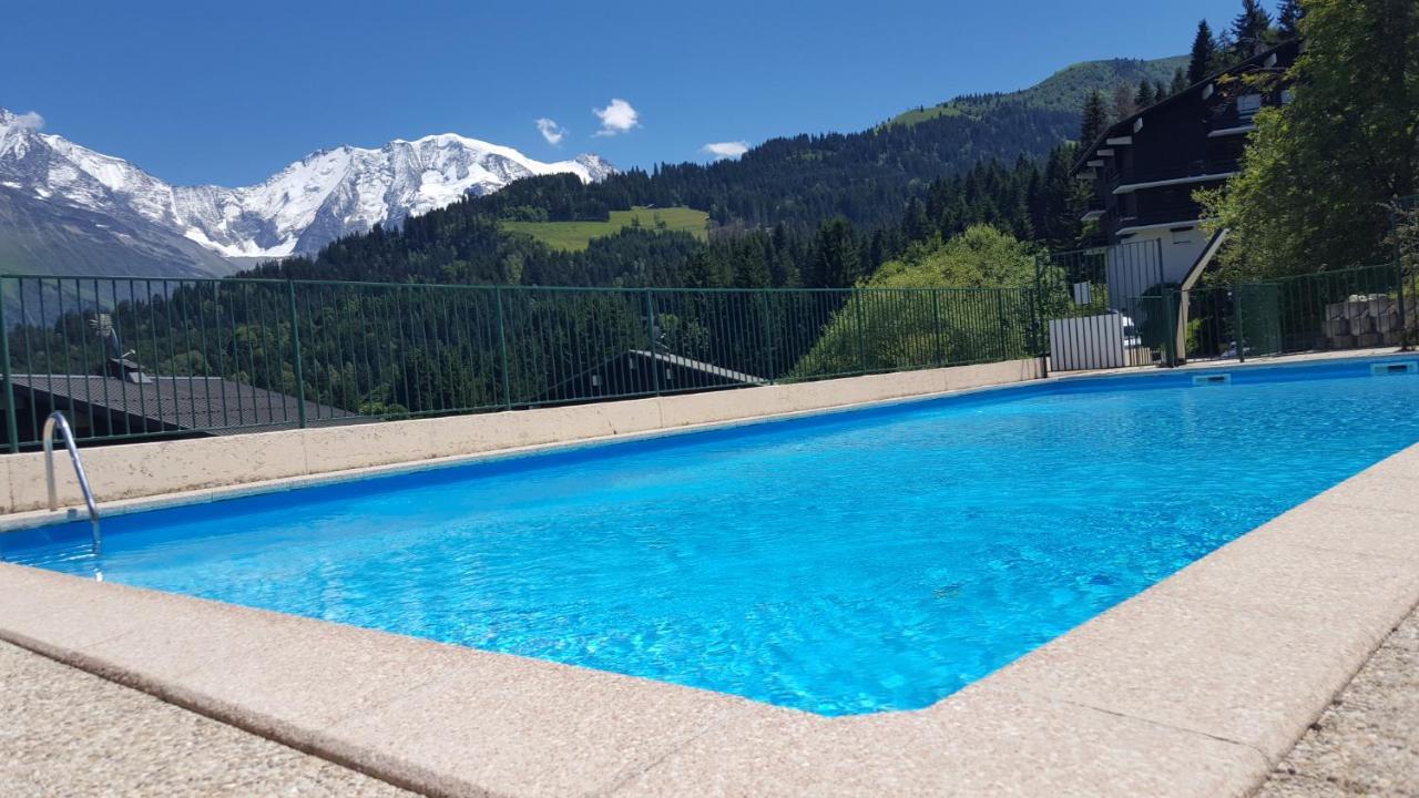 Duo Des Alpages Vue Exceptionnelle Sur Le Mont Blc Apartment Saint-Gervais-les-Bains Ngoại thất bức ảnh